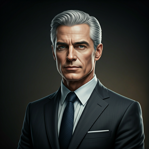 Portrait of a sophisticated executive